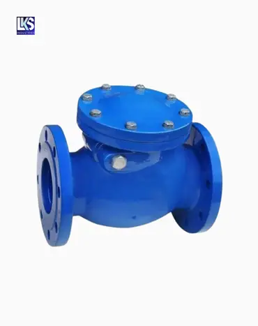 Blue Cast Iron Non Return Valve