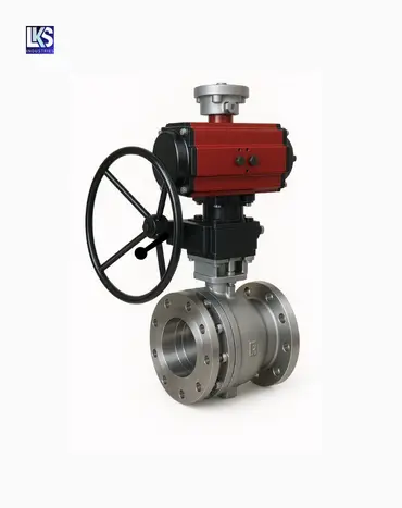 Gear Pneumatic Operation Ball Valves